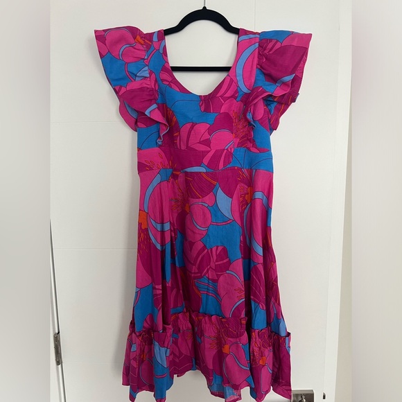 Tuckernuck x Cameron Eubanks Wimberly Wild Azalea Edisto Dress NWT - Picture 4 of 7